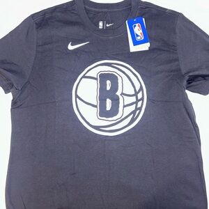 Nike NBA Authentics Brooklyn Nets Shooting  Men's Black Tshirt XXL New
